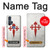 W3200 Order of Santiago Cross of Saint James Hard Case and Leather Flip Case For Motorola Edge+