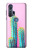 W3673 Cactus Hard Case and Leather Flip Case For Motorola Edge+