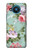 W2178 Flower Floral Art Painting Hard Case and Leather Flip Case For Nokia 8.3 5G