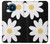 W2315 Daisy White Flowers Hard Case and Leather Flip Case For Nokia 8.3 5G