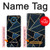 W3479 Navy Blue Graphic Art Hard Case and Leather Flip Case For Nokia 8.3 5G