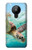 W1377 Ocean Sea Turtle Hard Case and Leather Flip Case For Nokia 5.3