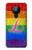 W2900 Rainbow LGBT Lesbian Pride Flag Hard Case and Leather Flip Case For Nokia 5.3