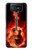 W0415 Fire Guitar Burn Hard Case and Leather Flip Case For ASUS ZenFone 7 Pro