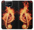 W0493 Music Note Burn Hard Case and Leather Flip Case For ASUS ZenFone 7 Pro