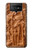 W1307 Fish Wood Carving Graphic Printed Hard Case and Leather Flip Case For ASUS ZenFone 7 Pro