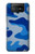 W2958 Army Blue Camo Camouflage Hard Case and Leather Flip Case For ASUS ZenFone 7 Pro