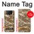 W3294 Army Desert Tan Coyote Camo Camouflage Hard Case and Leather Flip Case For ASUS ZenFone 7 Pro