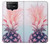 W3711 Pink Pineapple Hard Case and Leather Flip Case For ASUS ZenFone 7 Pro