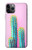 W3673 Cactus Hard Case and Leather Flip Case For iPhone 11 Pro