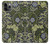 W3792 William Morris Hard Case and Leather Flip Case For iPhone 11 Pro