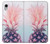 W3711 Pink Pineapple Hard Case and Leather Flip Case For iPhone XR