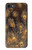 W3691 Gold Peacock Feather Hard Case and Leather Flip Case For iPhone 7, iPhone 8, iPhone SE (2020) (2022)