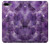 W3713 Purple Quartz Amethyst Graphic Printed Hard Case and Leather Flip Case For iPhone 7 Plus, iPhone 8 Plus