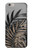 W3692 Gray Black Palm Leaves Hard Case and Leather Flip Case For iPhone 6 6S