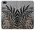 W3692 Gray Black Palm Leaves Hard Case and Leather Flip Case For iPhone 5 5S SE