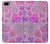 W3710 Pink Love Heart Hard Case and Leather Flip Case For iPhone 5 5S SE