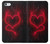 W3682 Devil Heart Hard Case and Leather Flip Case For iPhone 5C