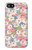 W3688 Floral Flower Art Pattern Hard Case and Leather Flip Case For iPhone 4 4S