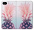 W3711 Pink Pineapple Hard Case and Leather Flip Case For iPhone 4 4S