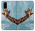 W3680 Cute Smile Giraffe Hard Case and Leather Flip Case For Samsung Galaxy S20