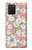 W3688 Floral Flower Art Pattern Hard Case and Leather Flip Case For Samsung Galaxy S10 Lite