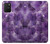 W3713 Purple Quartz Amethyst Graphic Printed Hard Case and Leather Flip Case For Samsung Galaxy S10 Lite