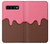 W3754 Strawberry Ice Cream Cone Hard Case and Leather Flip Case For Samsung Galaxy S10