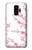 W3707 Pink Cherry Blossom Spring Flower Hard Case and Leather Flip Case For Samsung Galaxy S9 Plus
