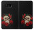 W3753 Dark Gothic Goth Skull Roses Hard Case and Leather Flip Case For Samsung Galaxy S8 Plus