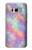 W3706 Pastel Rainbow Galaxy Pink Sky Hard Case and Leather Flip Case For Samsung Galaxy S8