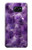 W3713 Purple Quartz Amethyst Graphic Printed Hard Case and Leather Flip Case For Samsung Galaxy S6 Edge Plus