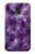 W3713 Purple Quartz Amethyst Graphic Printed Hard Case and Leather Flip Case For Samsung Galaxy S5