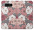 W3716 Rose Floral Pattern Hard Case and Leather Flip Case For Note 8 Samsung Galaxy Note8