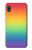 W3698 LGBT Gradient Pride Flag Hard Case and Leather Flip Case For Samsung Galaxy A10e