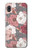 W3716 Rose Floral Pattern Hard Case and Leather Flip Case For Samsung Galaxy A10e