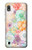 W3705 Pastel Floral Flower Hard Case and Leather Flip Case For Samsung Galaxy A10