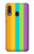 W3678 Colorful Rainbow Vertical Hard Case and Leather Flip Case For Samsung Galaxy A20e