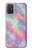W3706 Pastel Rainbow Galaxy Pink Sky Hard Case and Leather Flip Case For Samsung Galaxy A71 5G