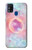 W3709 Pink Galaxy Hard Case and Leather Flip Case For Samsung Galaxy M31