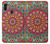 W3694 Hippie Art Pattern Hard Case and Leather Flip Case For Samsung Galaxy M11