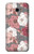 W3716 Rose Floral Pattern Hard Case and Leather Flip Case For Samsung Galaxy J4+ (2018), J4 Plus (2018)