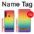 W3698 LGBT Gradient Pride Flag Hard Case and Leather Flip Case For Samsung Galaxy A9 (2018), A9 Star Pro, A9s