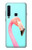 W3708 Pink Flamingo Hard Case and Leather Flip Case For Samsung Galaxy A9 (2018), A9 Star Pro, A9s