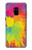 W3675 Color Splash Hard Case and Leather Flip Case For Samsung Galaxy A8 Plus (2018)