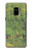 W3748 Van Gogh A Lane in a Public Garden Hard Case and Leather Flip Case For Samsung Galaxy A8 Plus (2018)