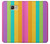 W3678 Colorful Rainbow Vertical Hard Case and Leather Flip Case For Samsung Galaxy A5 (2016)