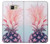 W3711 Pink Pineapple Hard Case and Leather Flip Case For Samsung Galaxy A5 (2016)