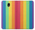 W3699 LGBT Pride Hard Case and Leather Flip Case For Samsung Galaxy J7 (2017) EU Version