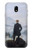 W3789 Wanderer above the Sea of Fog Hard Case and Leather Flip Case For Samsung Galaxy J7 (2017) EU Version